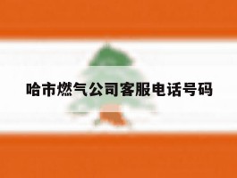 哈市燃气公司客服电话号码