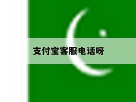 支付宝客服电话呀