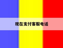 现在支付客服电话