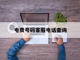 电费号码客服电话查询