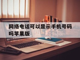 网络电话可以显示手机号码吗苹果版